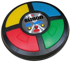 Simon electronic memory game